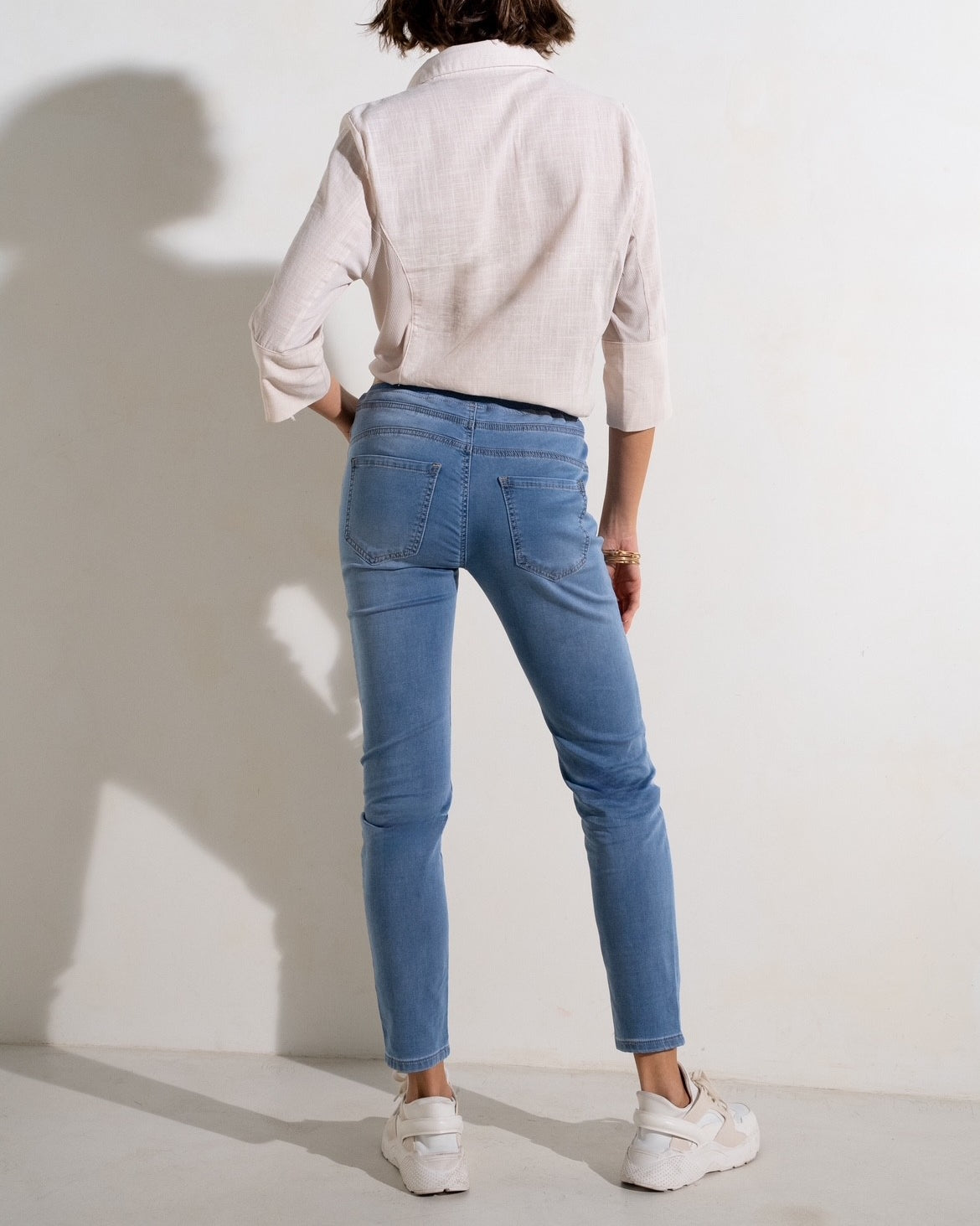 Maison Onado Ariette Jogger - Denim Blue