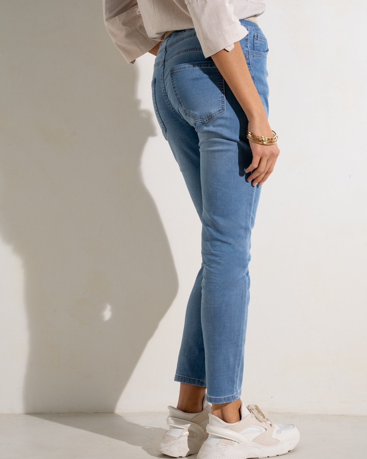 Maison Onado Ariette Jogger - Denim Blue