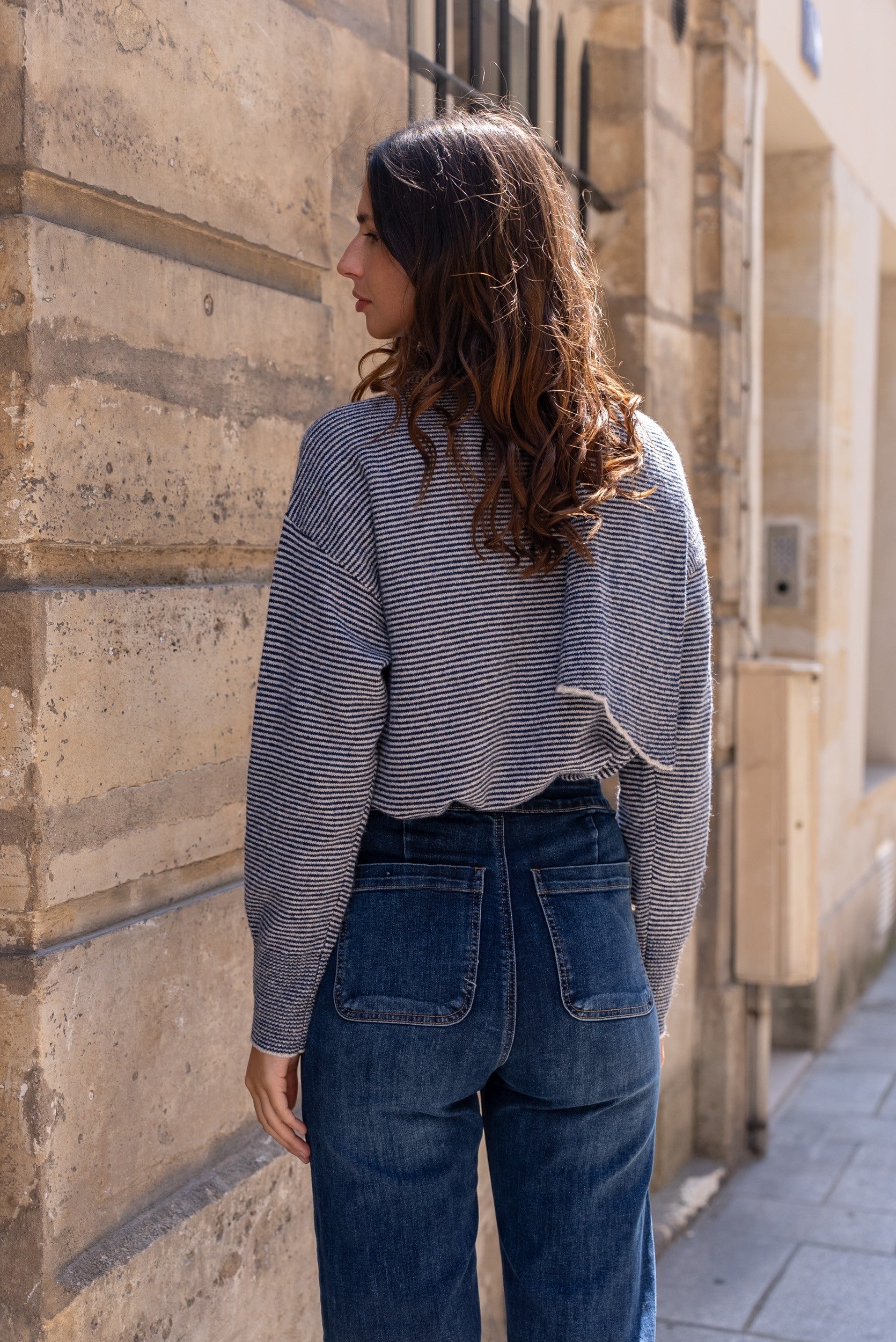 Maison Onado Prue Cardigan - Marine