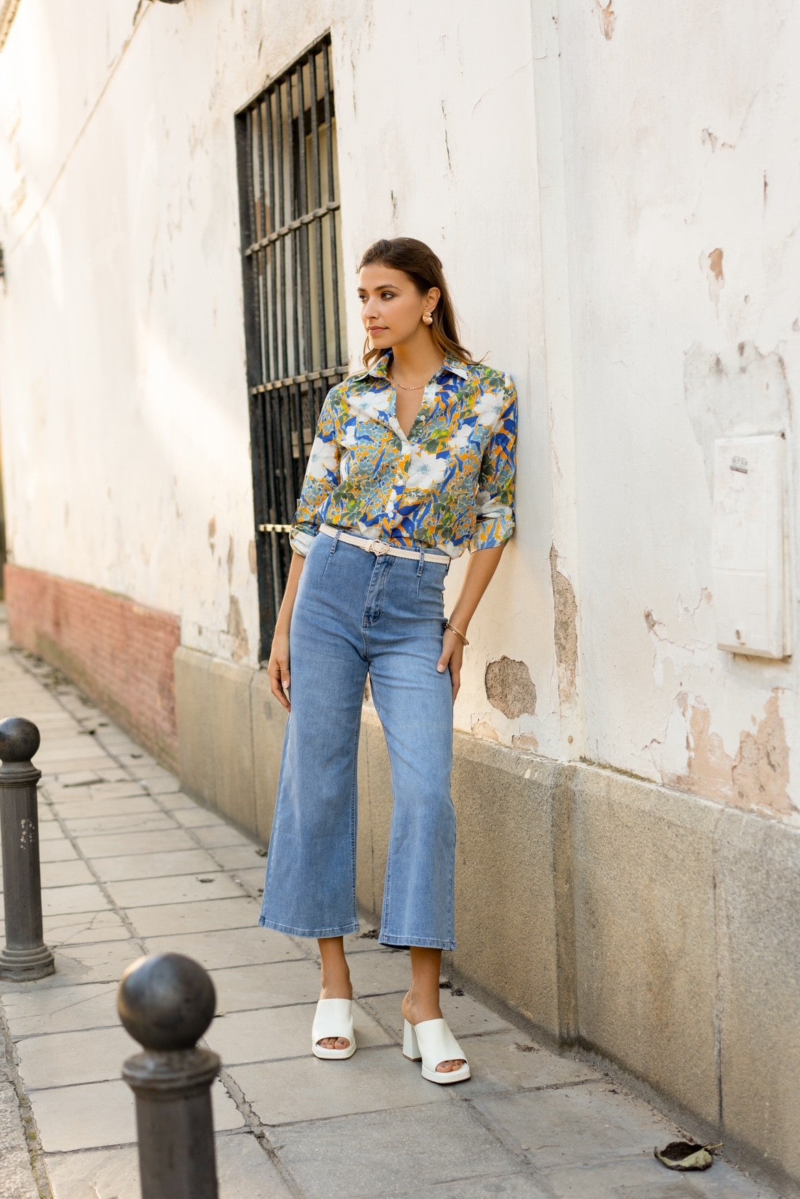 Maison Onado Carla Shirt - Indigo
