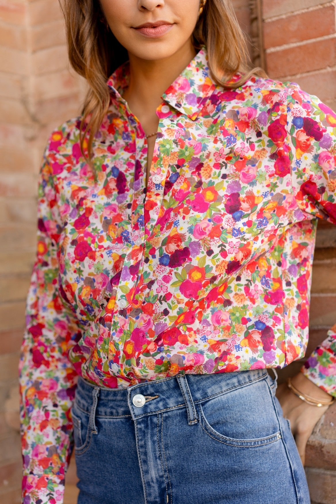Maison Onado Andrea Shirt - Floral