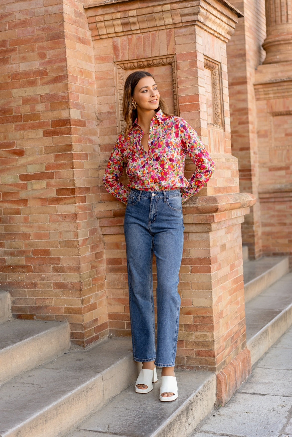 Maison Onado Andrea Shirt - Floral