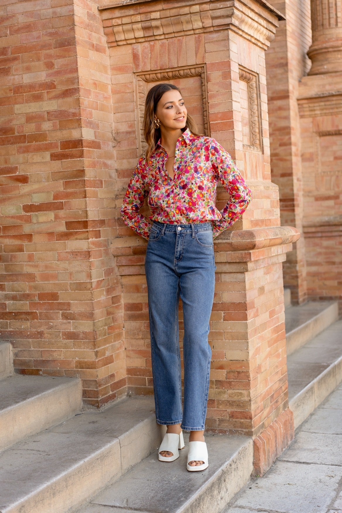 Maison Onado Andrea Shirt - Floral
