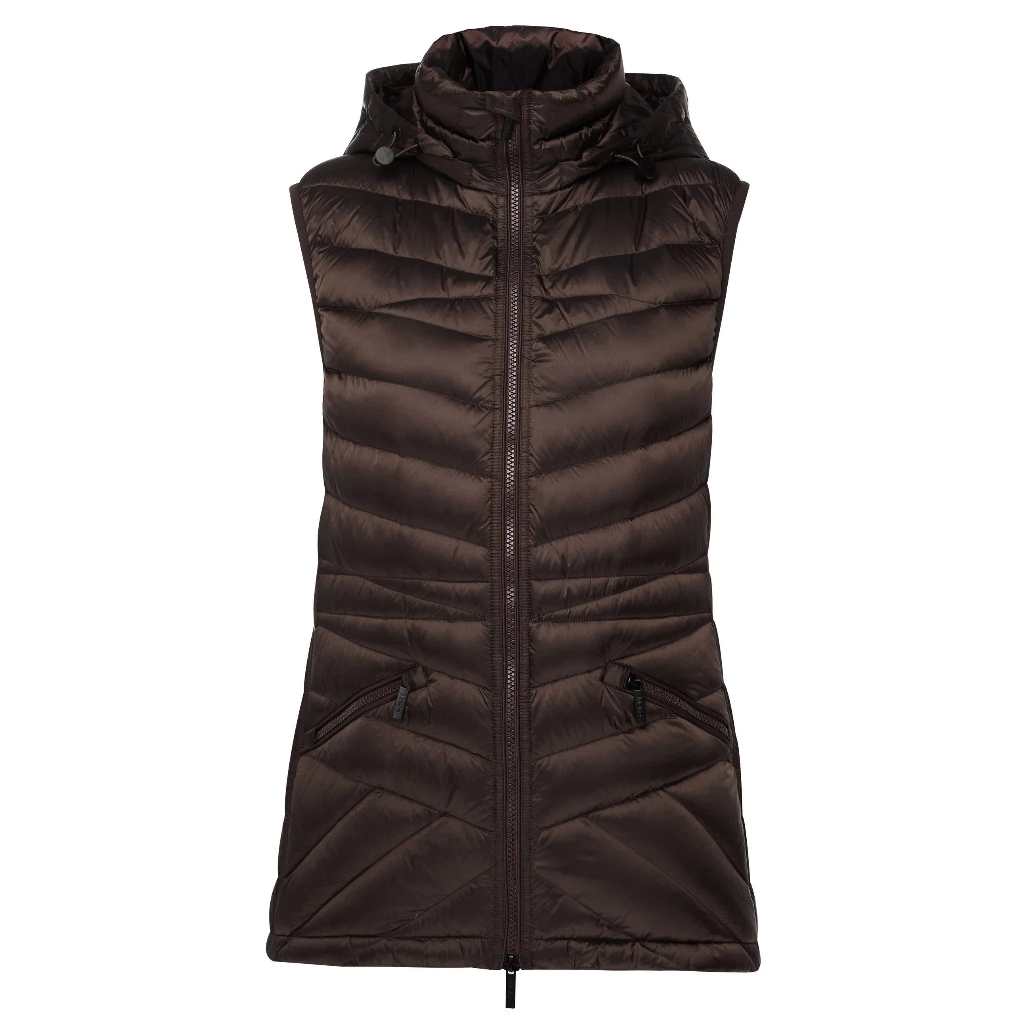 Moke Mary Claire Vest - Chocolate
