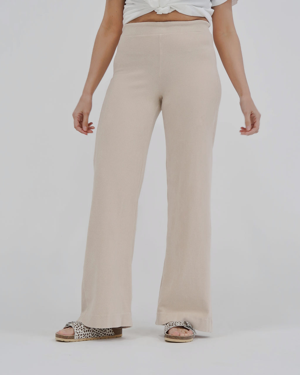 Maya Melbourne Ava Cord Pant - Stone
