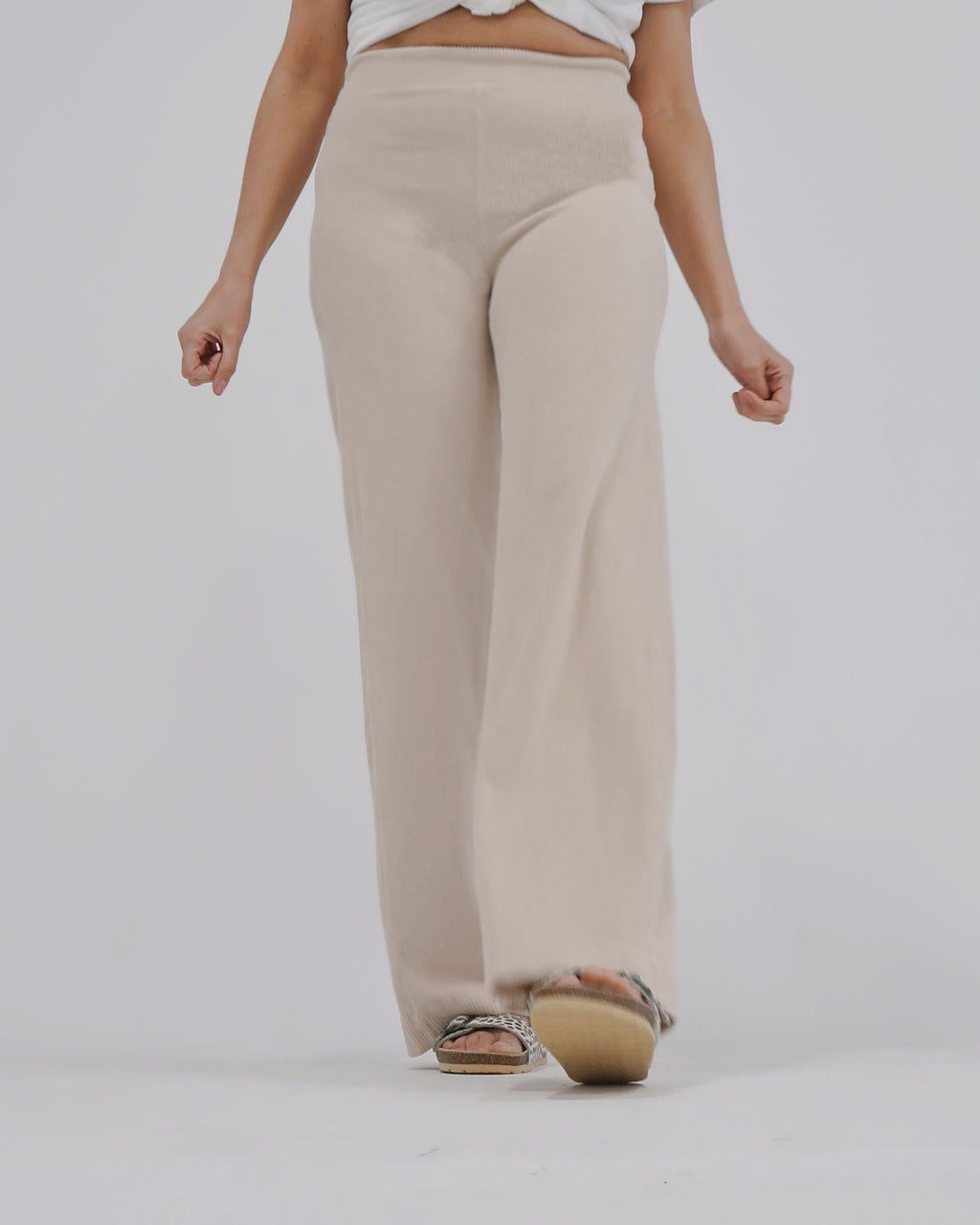 Maya Melbourne Ava Cord Pant - Stone