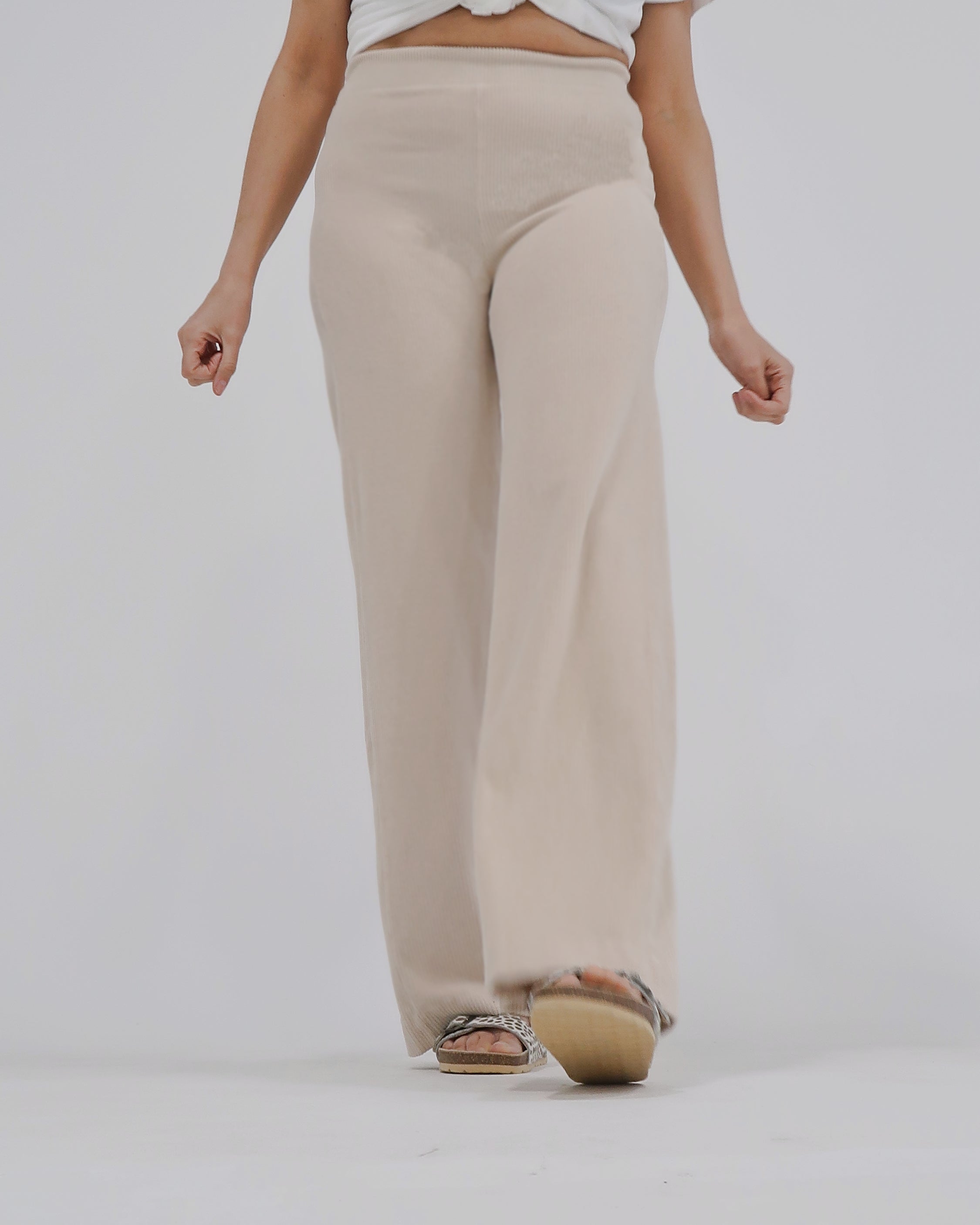 Maya Melbourne Ava Cord Pant - Stone
