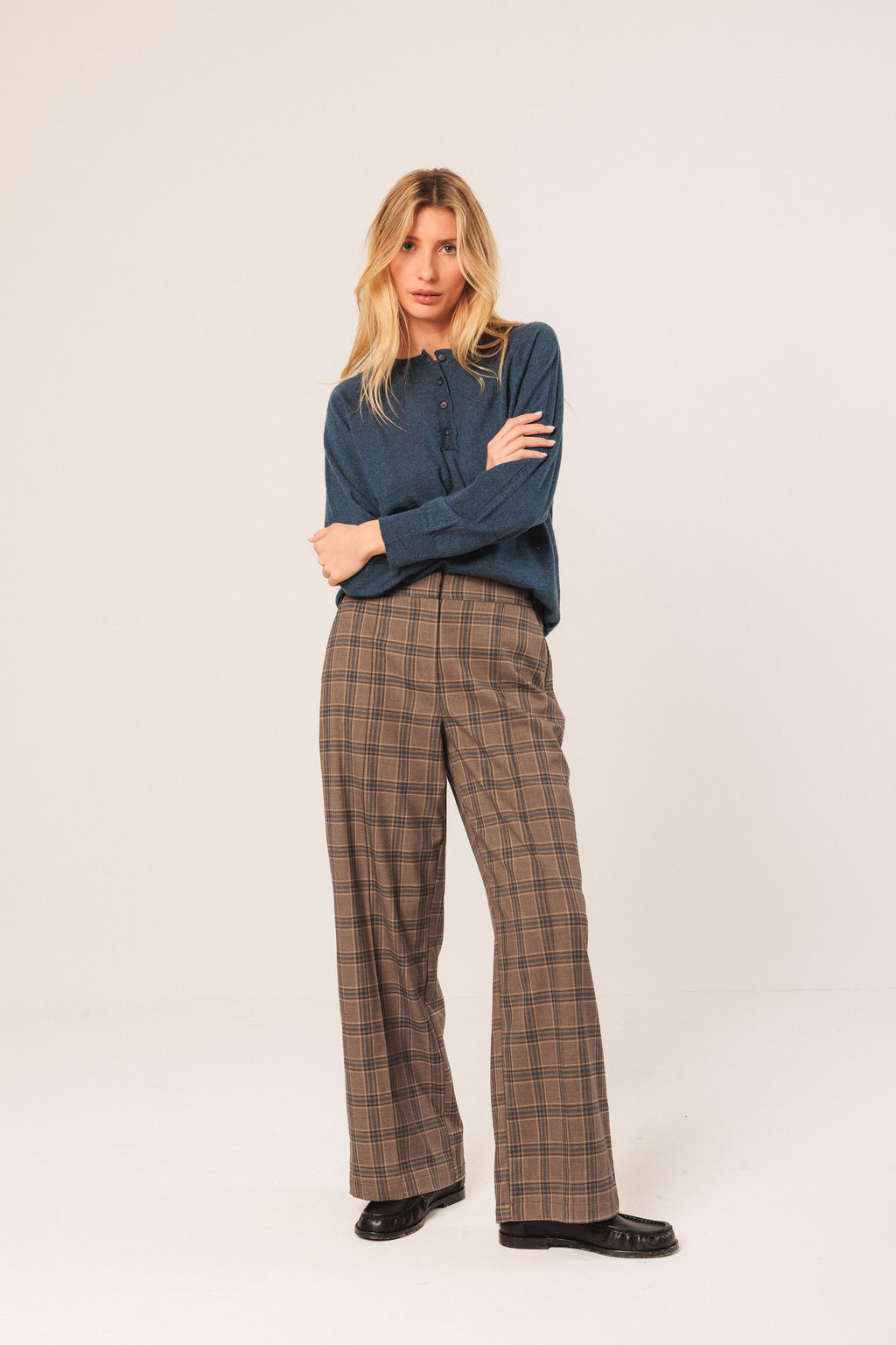 Indi & Cold Paty Straight Pants (NJ277) - Vison