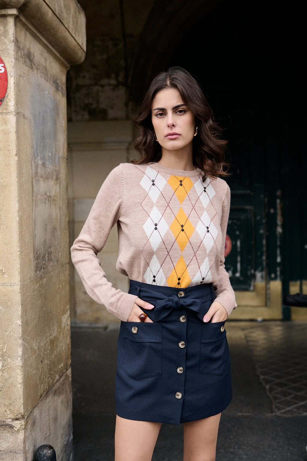 Nathael Paris Lewis Jumper - Beige