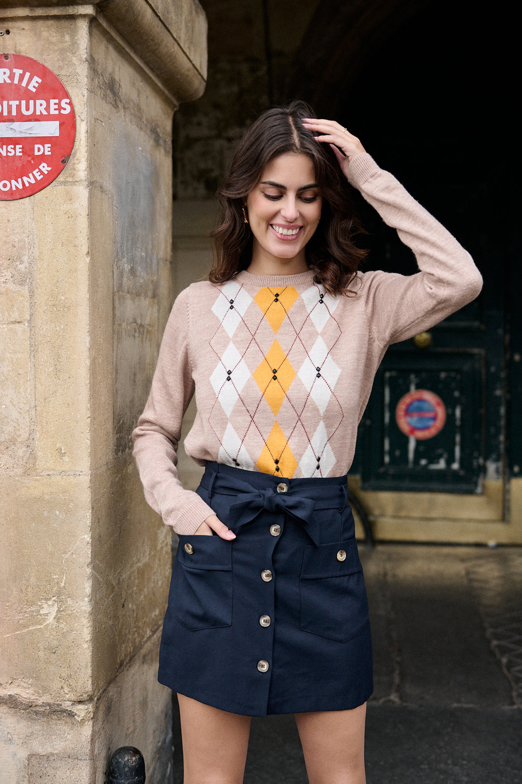 Nathael Paris Lewis Jumper - Beige