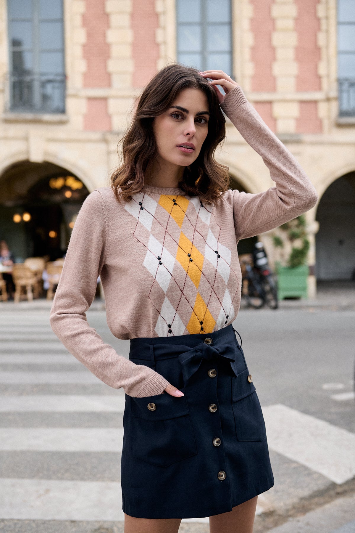 Nathael Paris Lewis Jumper - Beige