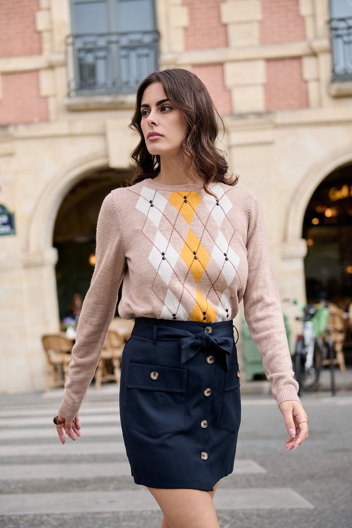 Nathael Paris Lewis Jumper - Beige