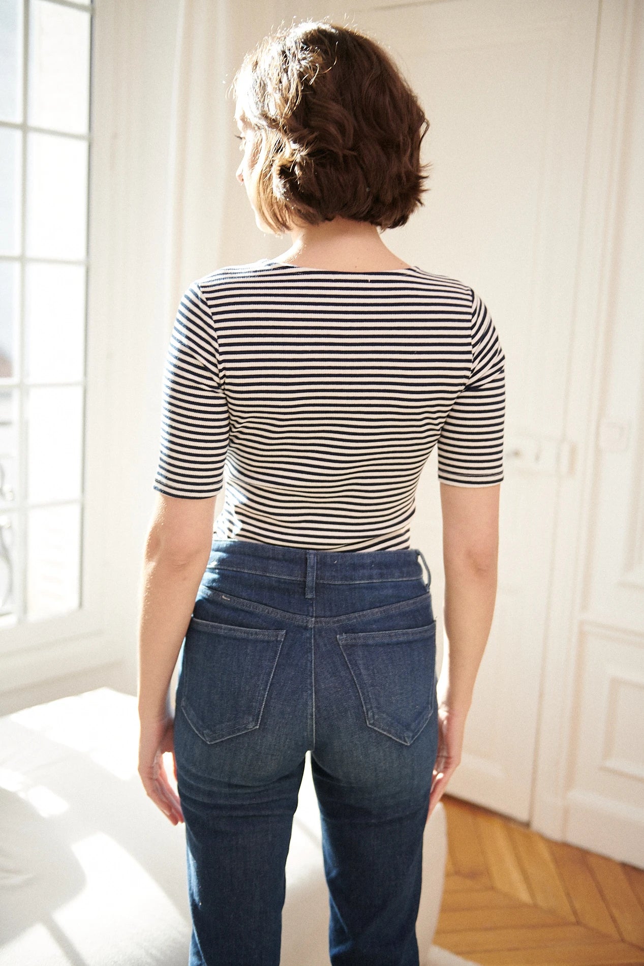 Nathael Paris Bellamy Top - Navy