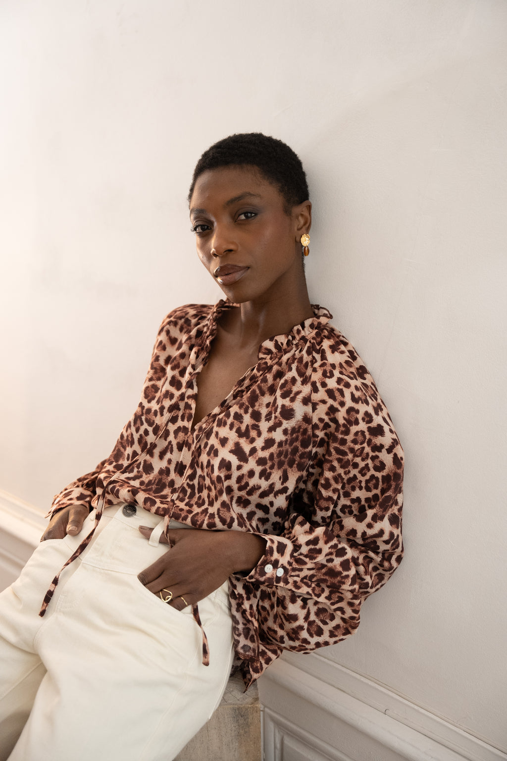 Nathael Paris Simone Shirt - Leopard