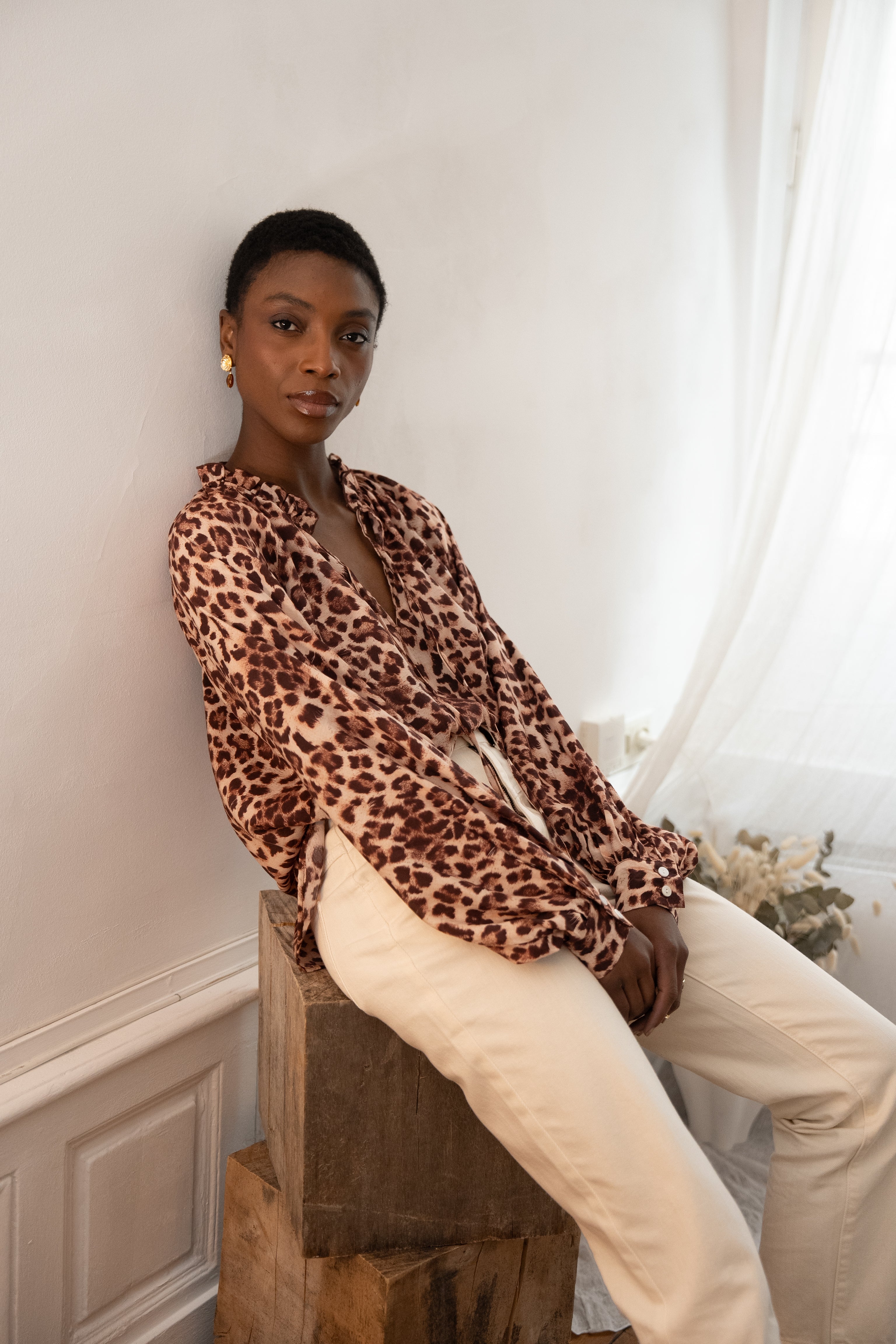 Nathael Paris Simone Shirt - Leopard