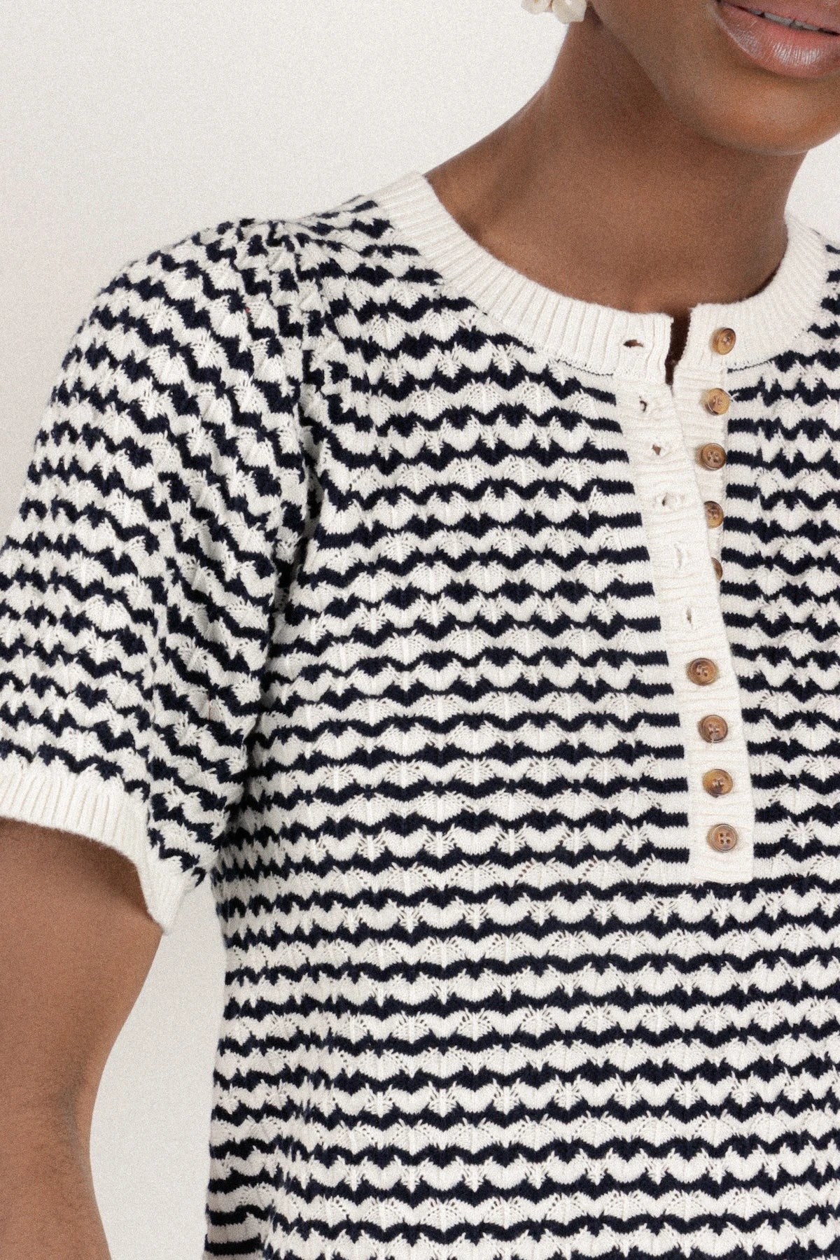 Nathael Paris Adeline Top - Navy
