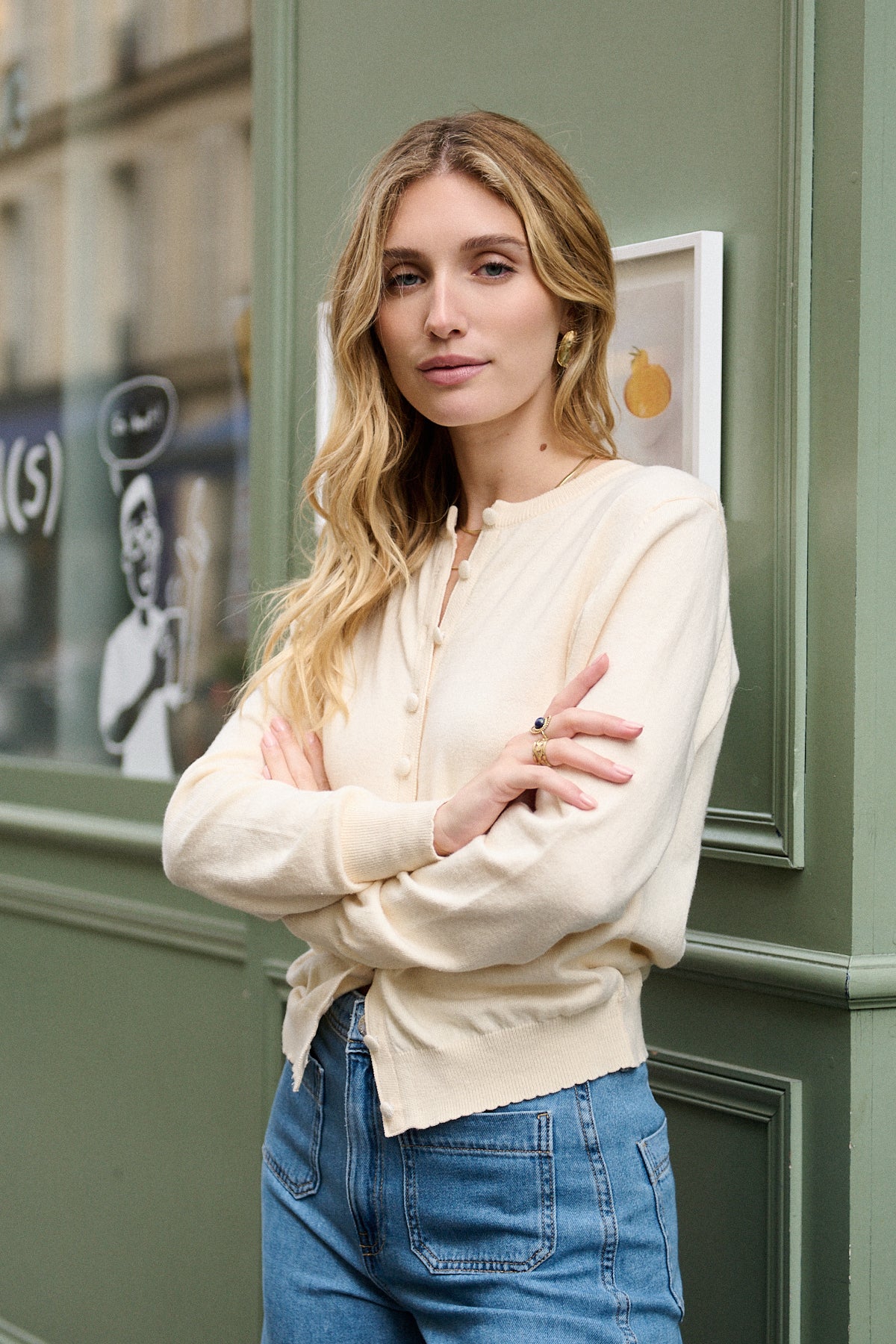 Nathael Paris Ines Cardigan - Cream