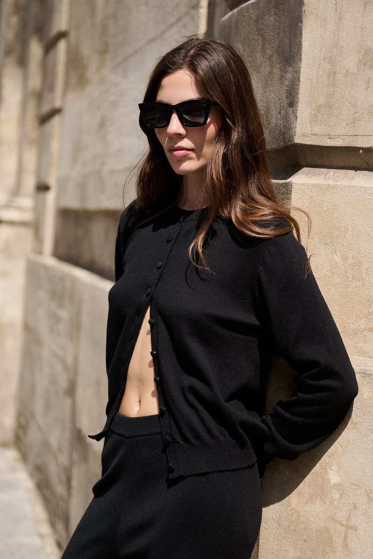 Nathael Paris Ines Cardigan - Noir