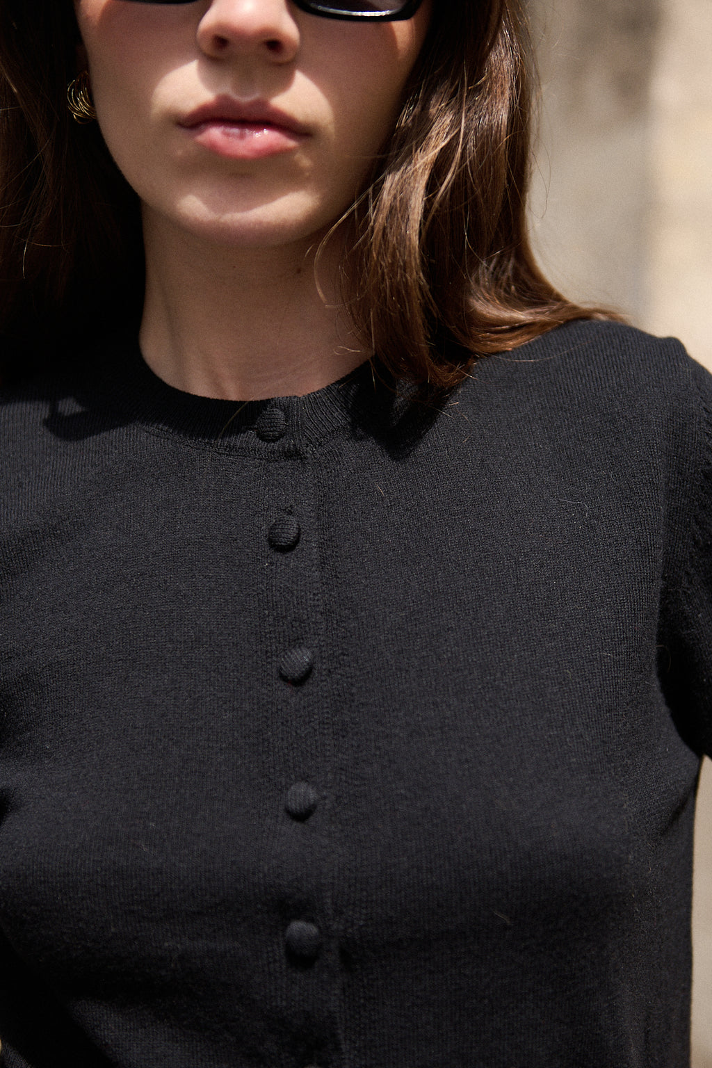 Nathael Paris Ines Cardigan - Noir