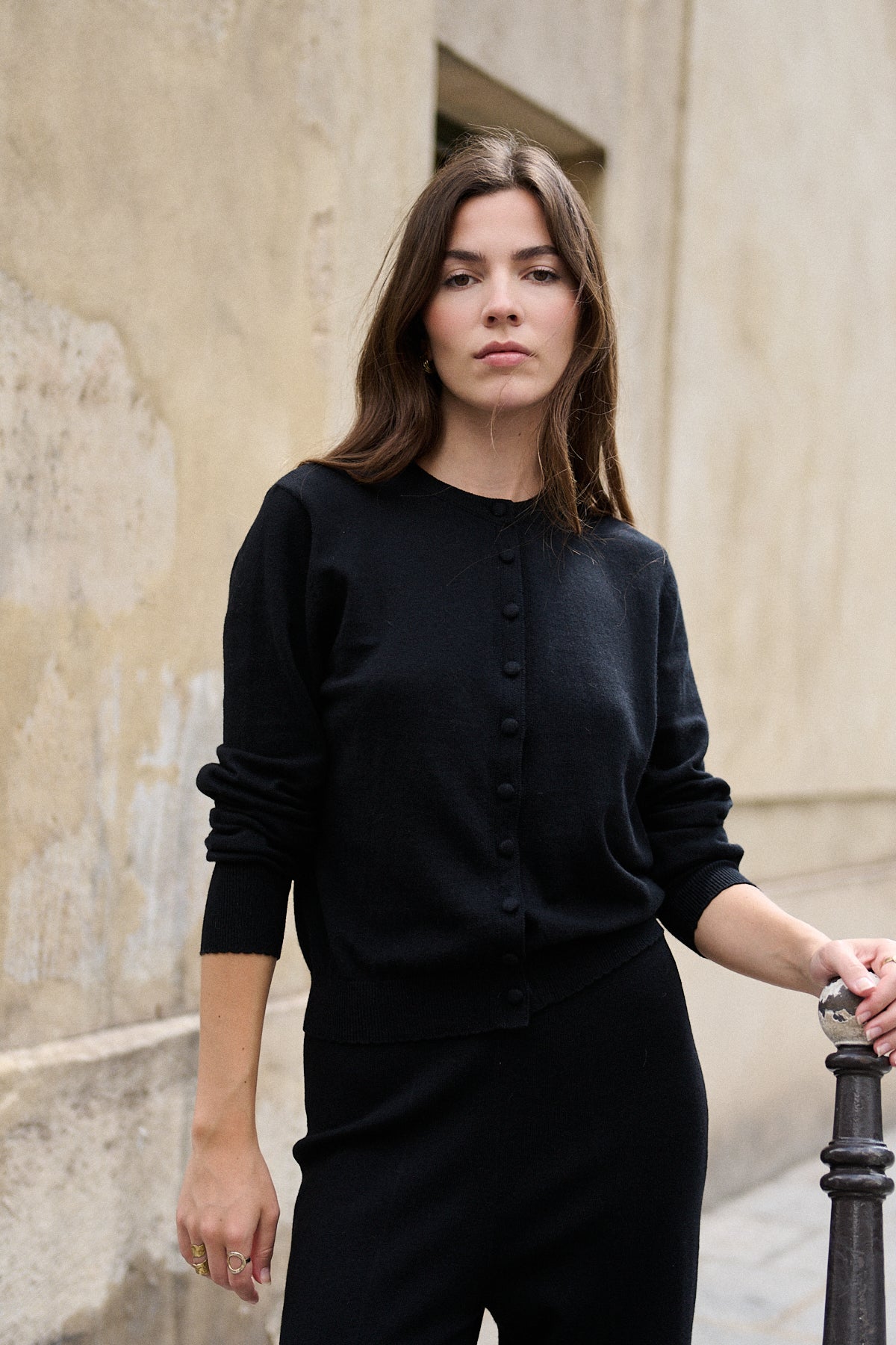 Nathael Paris Ines Cardigan - Noir