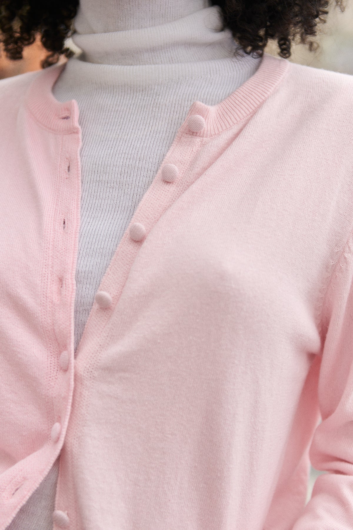 Nathael Paris Ines Cardigan - Rose