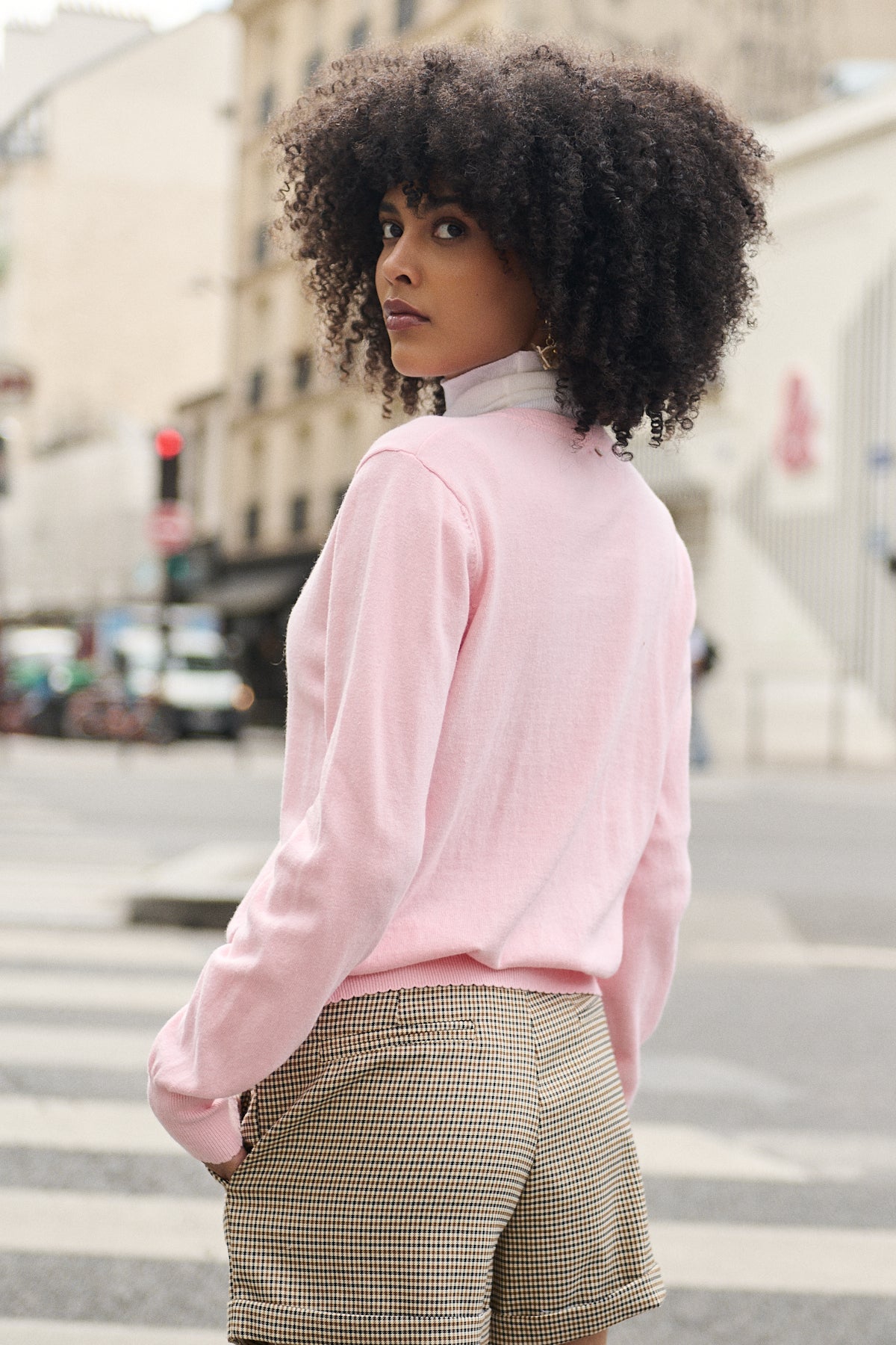 Nathael Paris Ines Cardigan - Rose