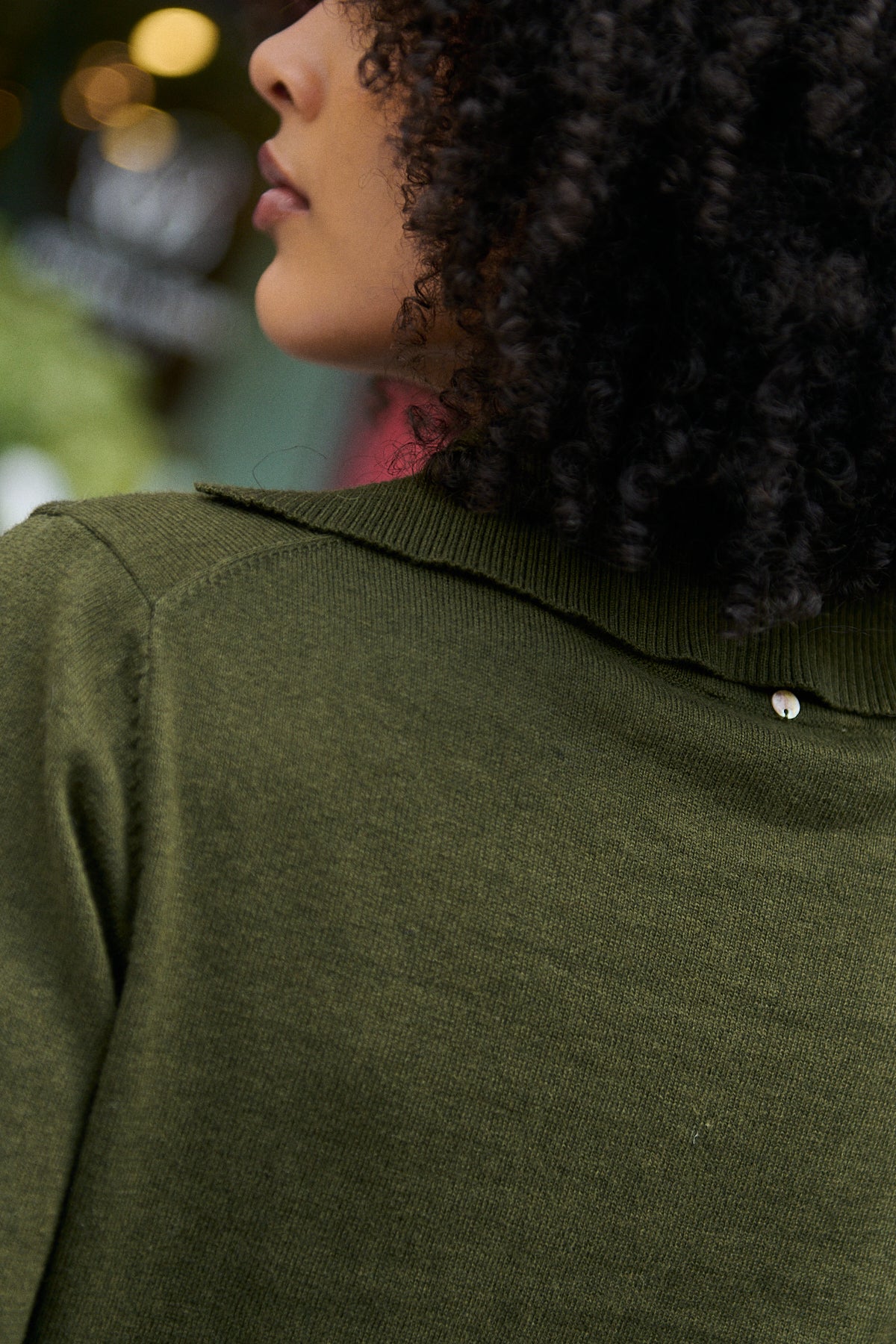 Nathael Paris Marin Cardigan - Khaki