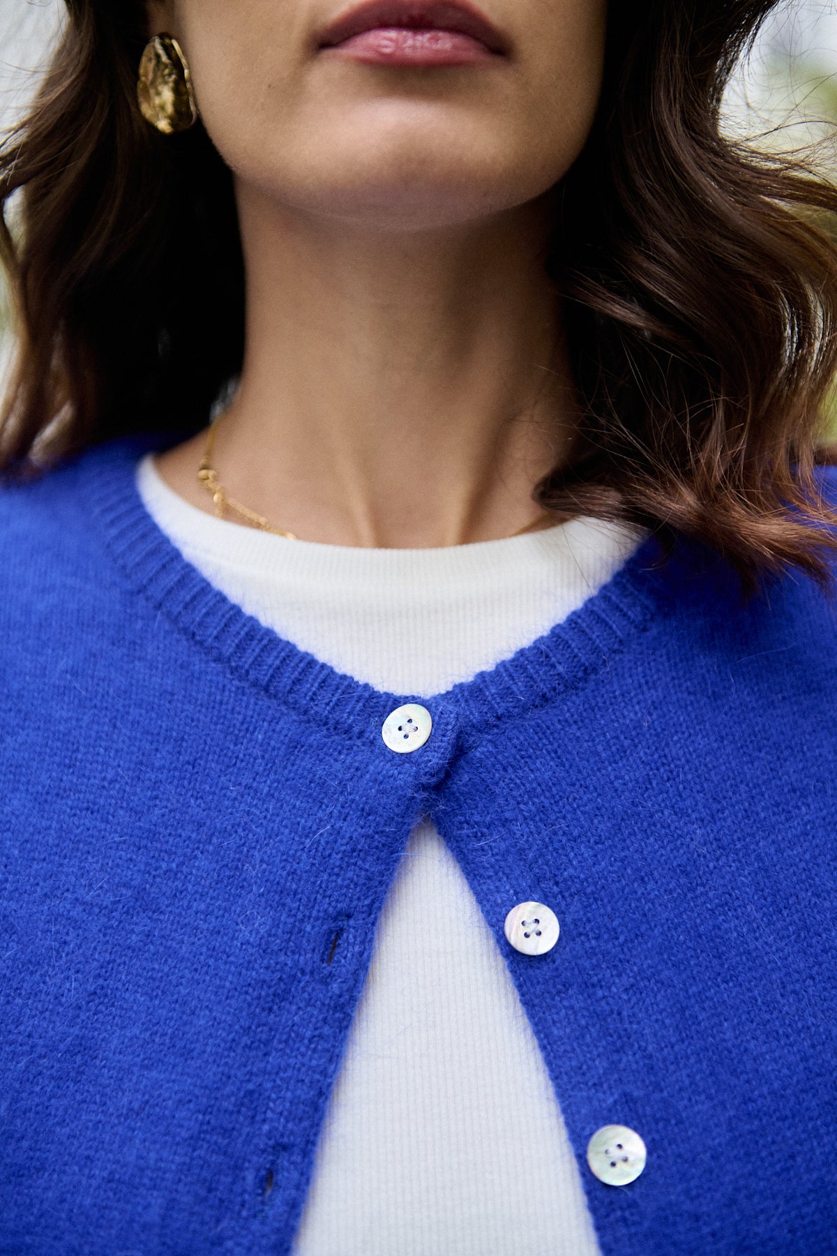 Nathael Paris Ambroise Cardigan - Bleu