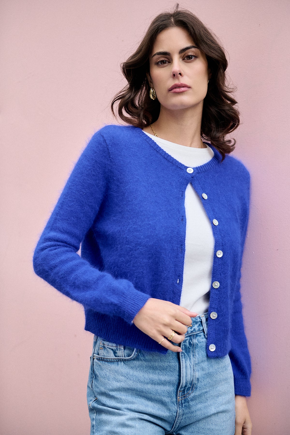 Nathael Paris Ambroise Cardigan - Bleu