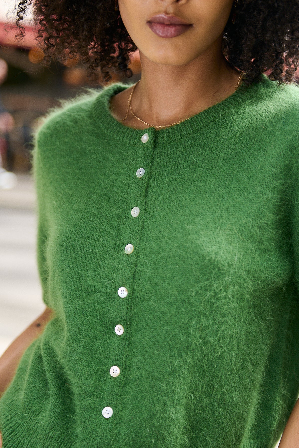 Nathael Paris Salome Cardigan - Vert