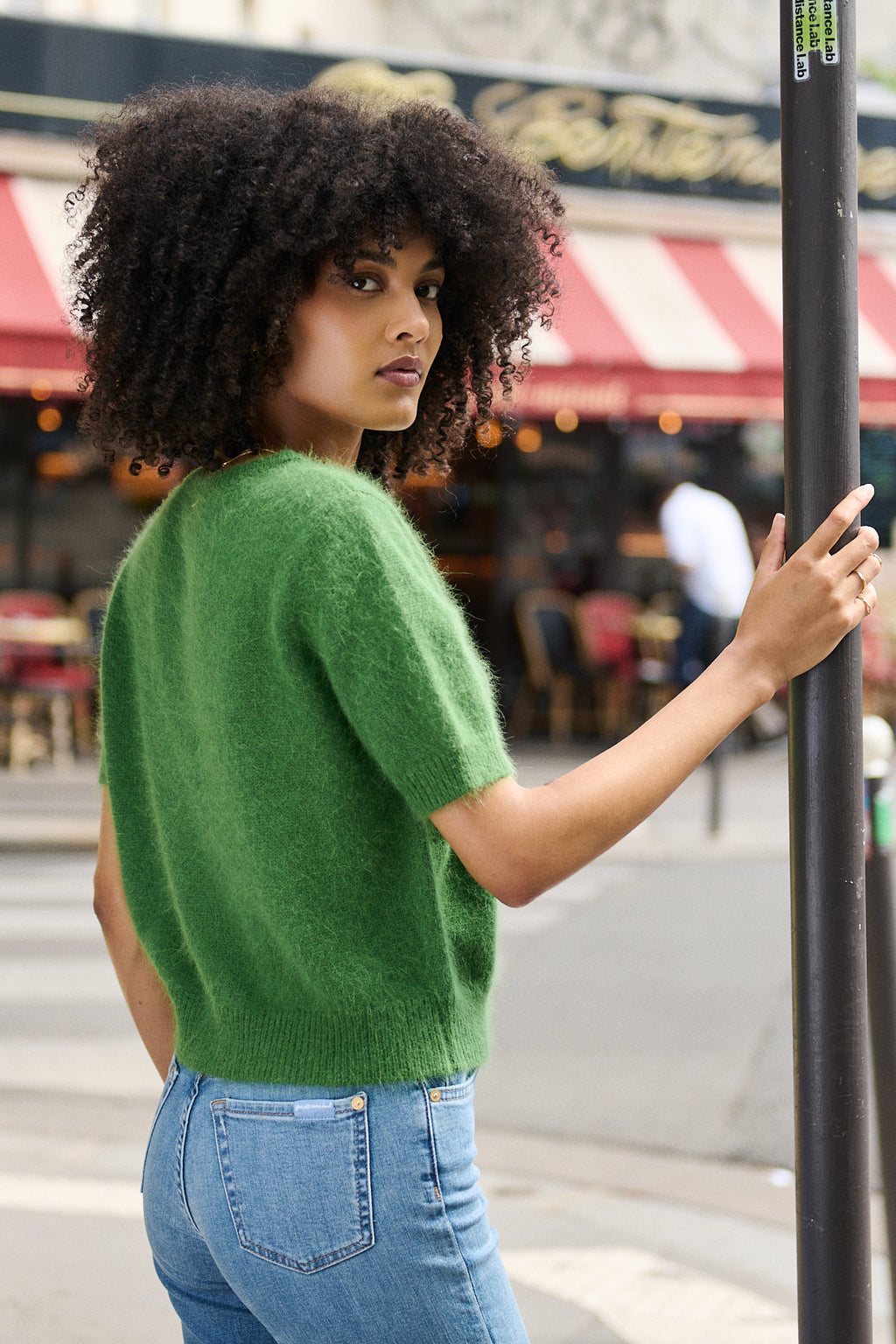 Nathael Paris Salome Cardigan - Vert