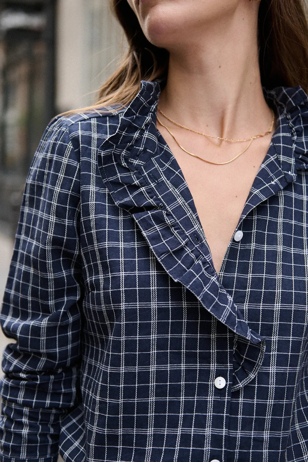 Nathael Paris Elise Shirt - Marine