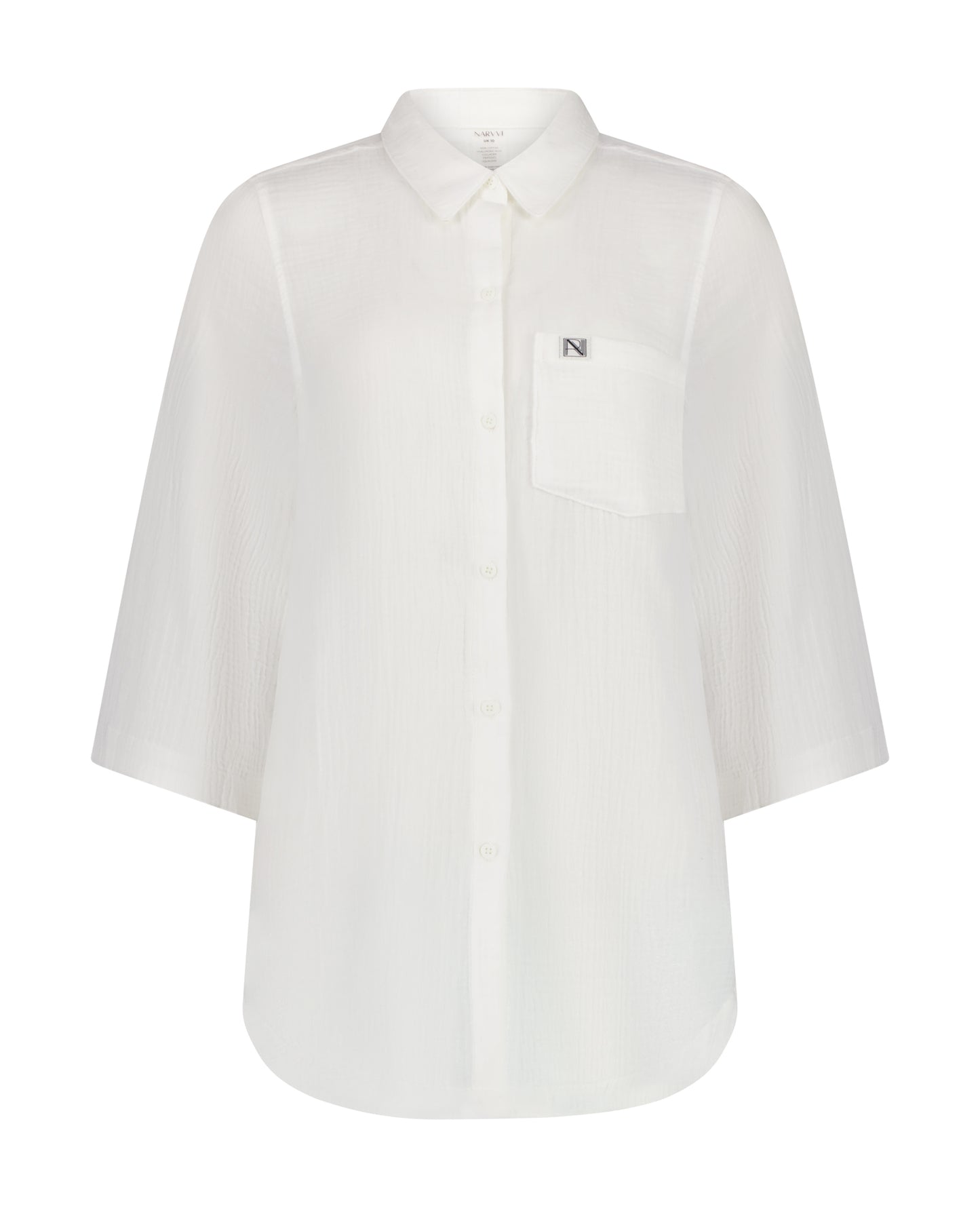 Narvvi Overshirt - White