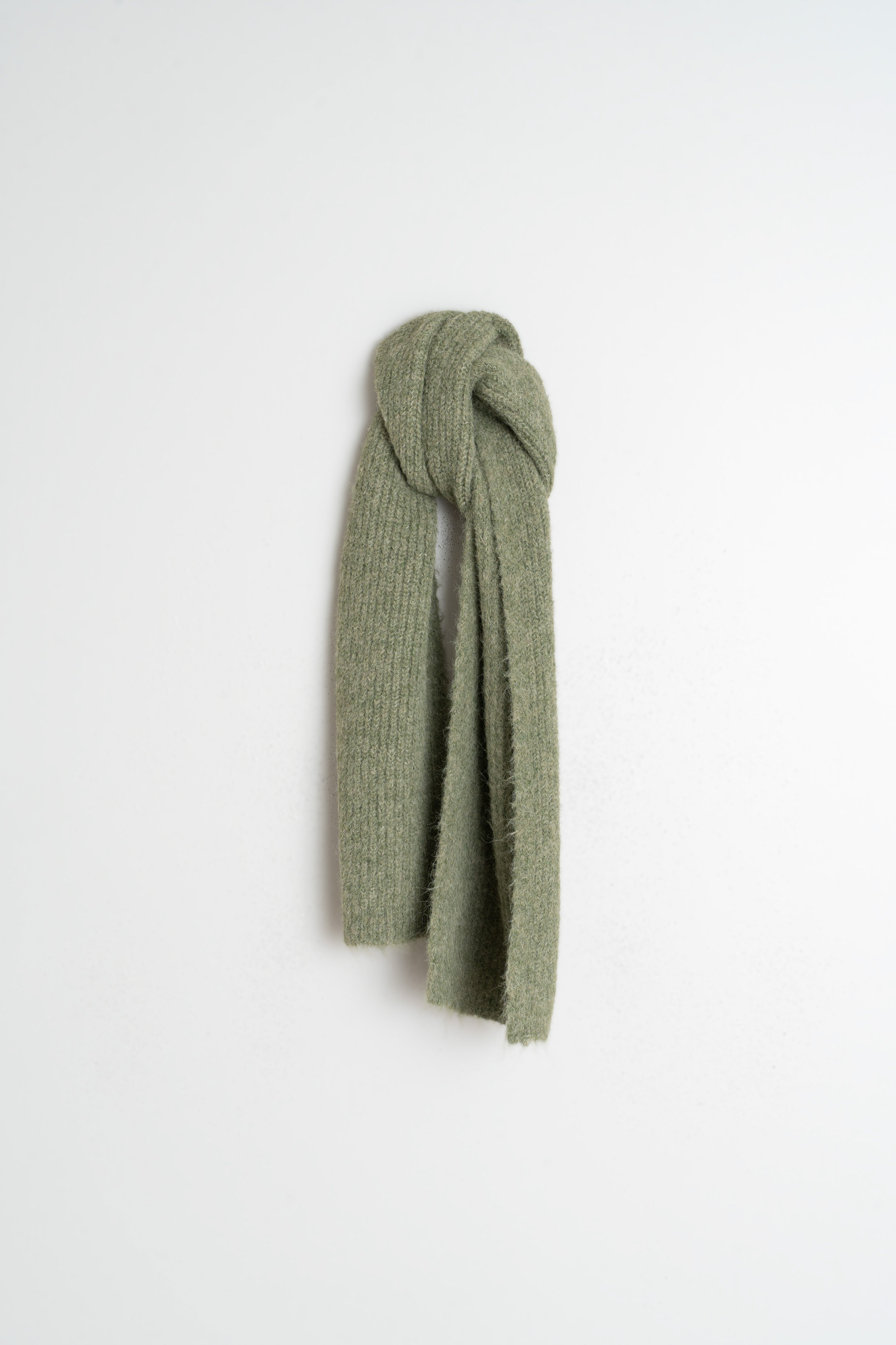 Indi & Cold Colourful Knitted Scarf (RD700) - Menta