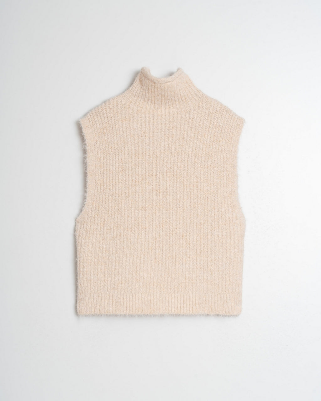 Indi & Cold Square Shaped Knitted Vest (RD872) - Crudo