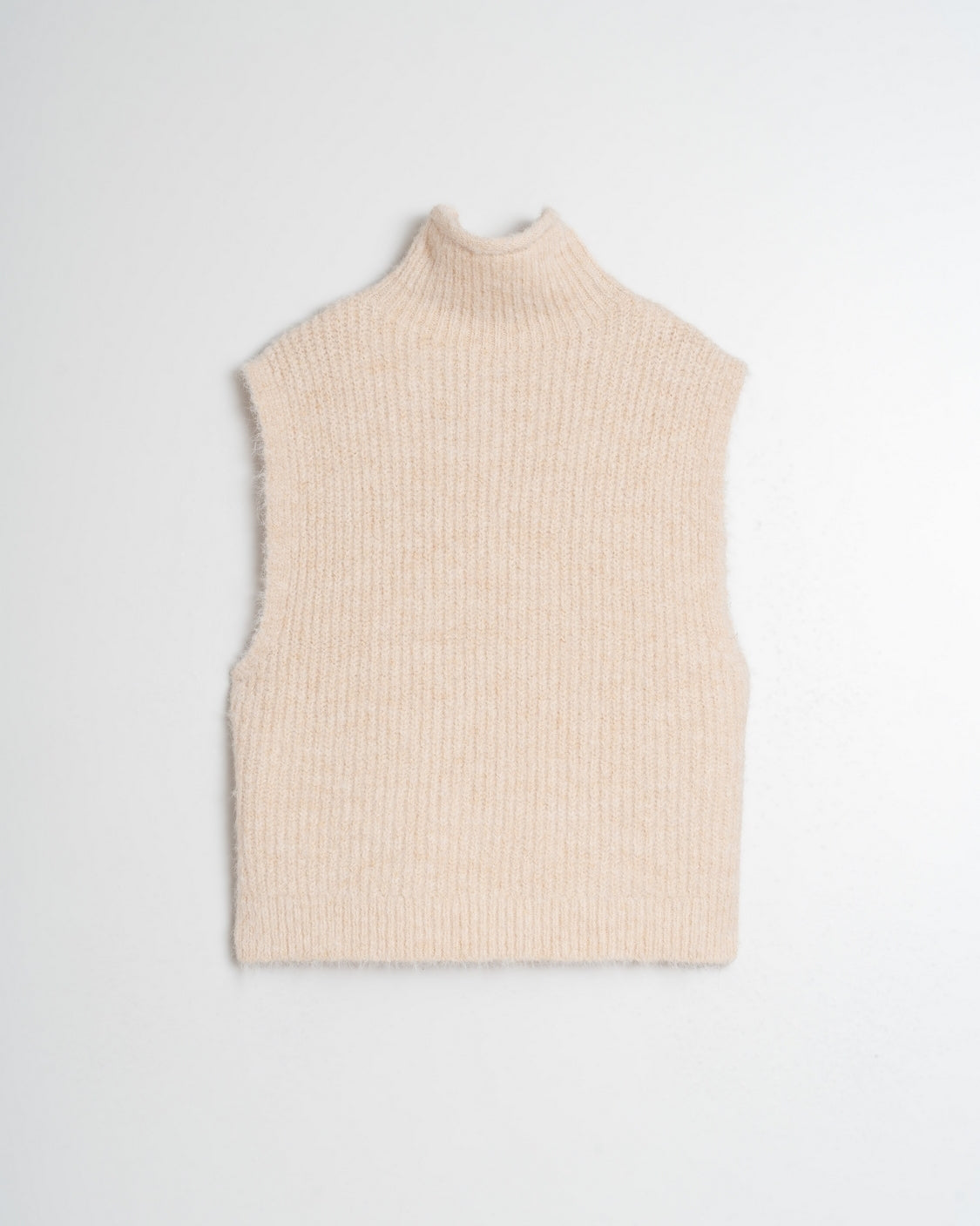 Indi & Cold Square Shaped Knitted Vest (RD872) - Crudo