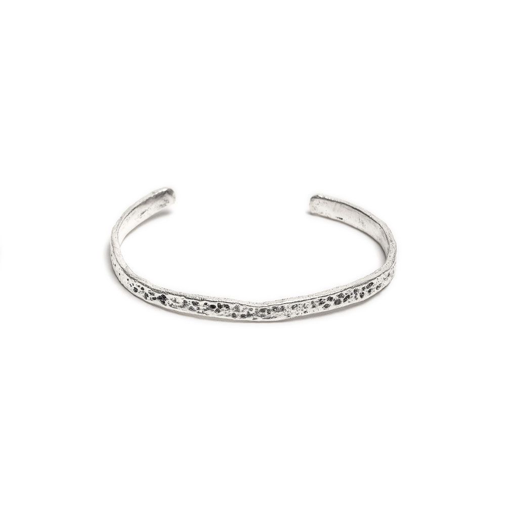 Vestopazzo Open Bangle Bracelet (RWS4001) - Silver
