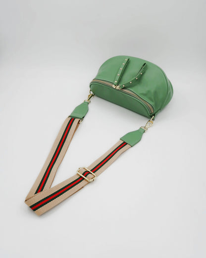 Roman Holiday Bag - Green/Gold
