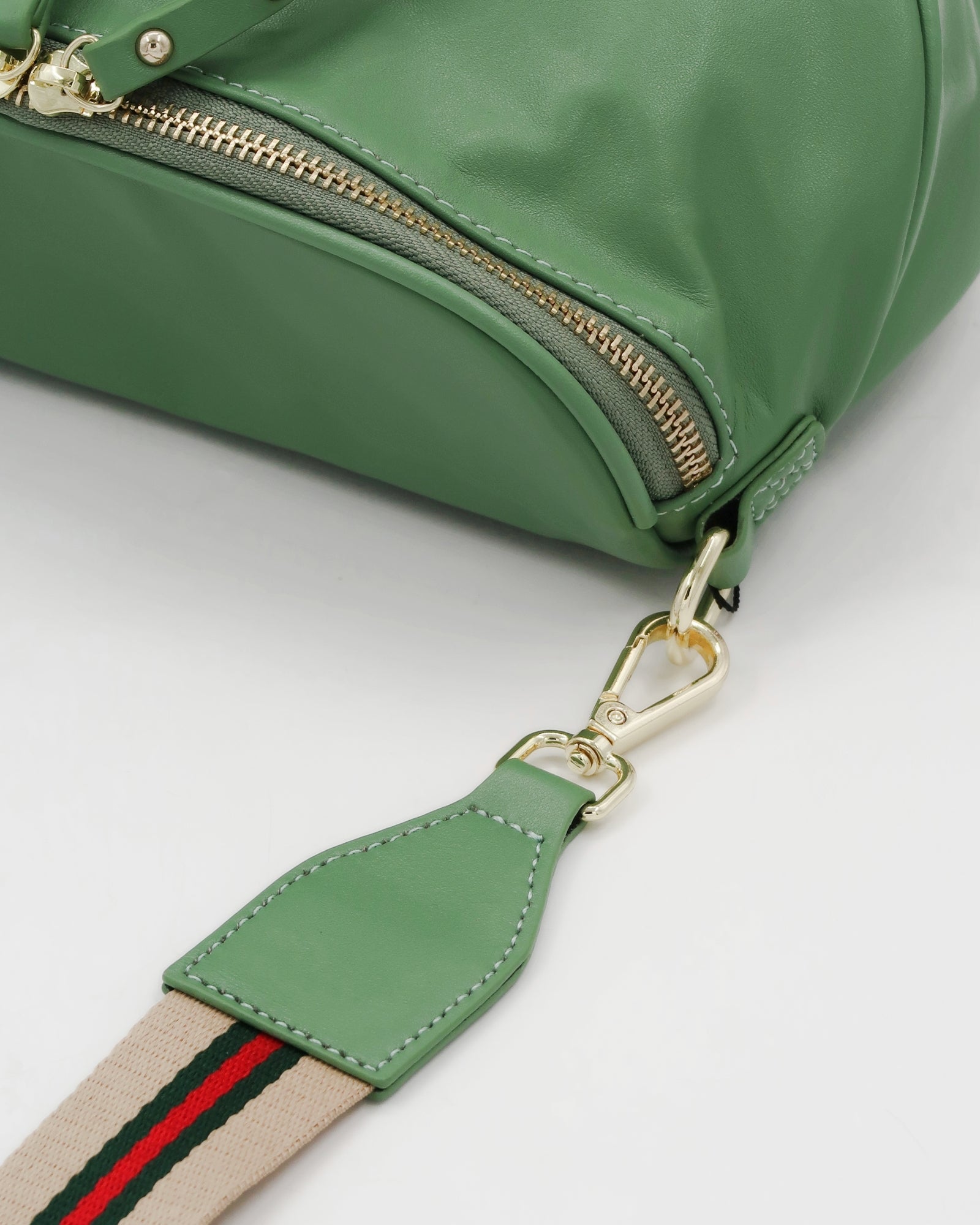 Roman Holiday Bag - Green/Gold