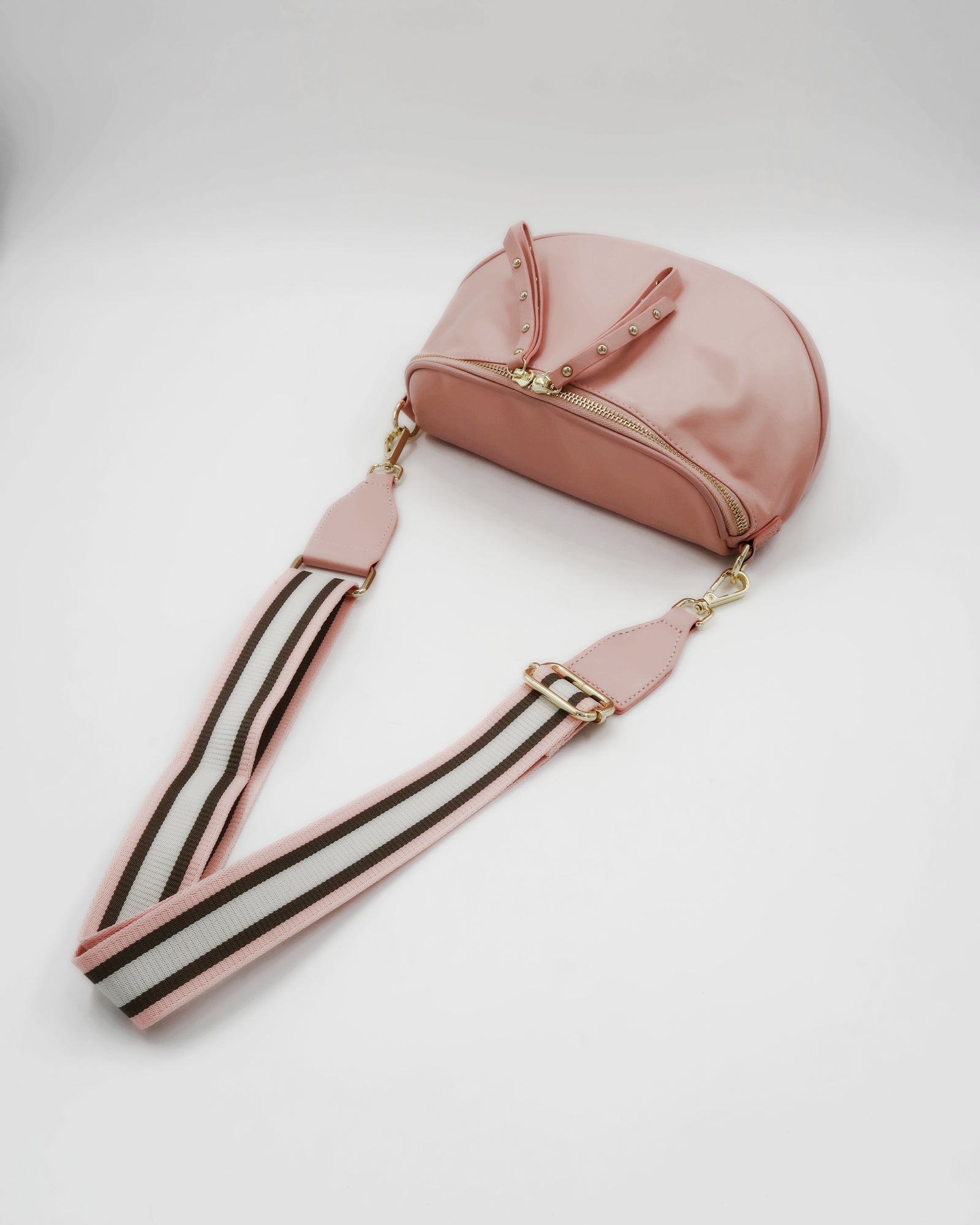 Roman Holiday Bag - Blush/Gold