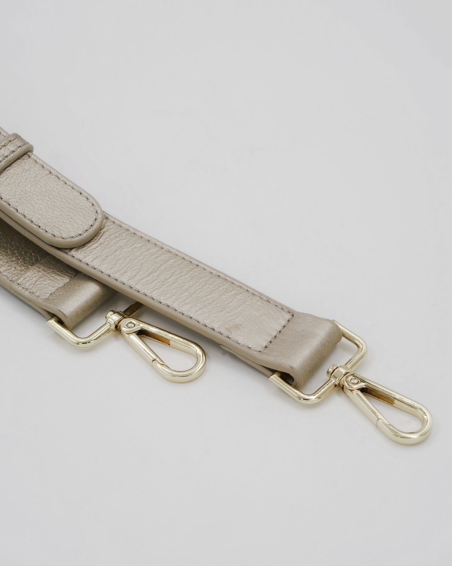 Roman Holiday Bag Strap  - Gold Leather/Gold