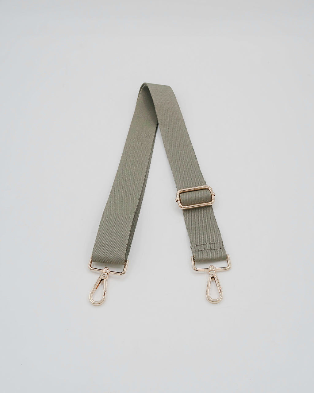 Roman Holiday Bag Strap  - Khaki/Gold