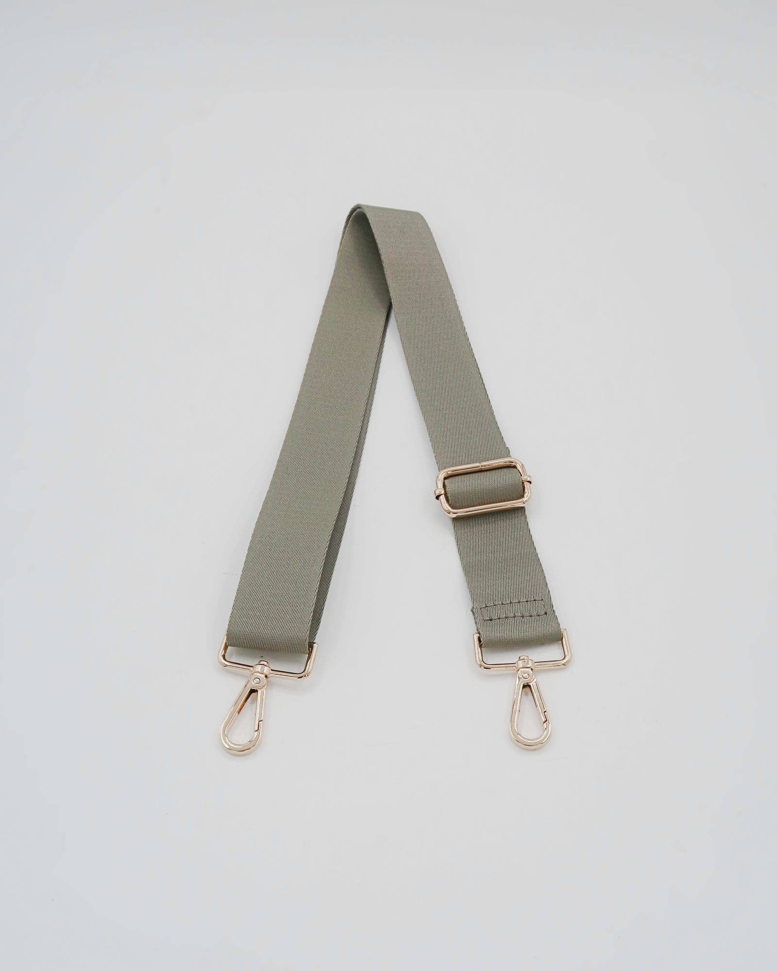 Roman Holiday Bag Strap  - Khaki/Gold