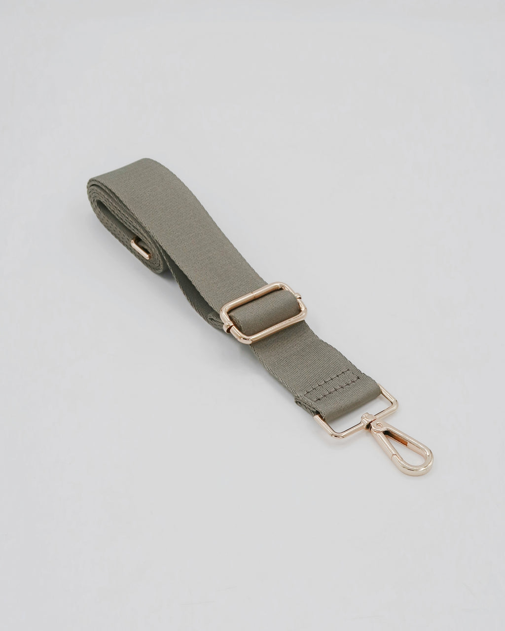 Roman Holiday Bag Strap  - Khaki/Gold