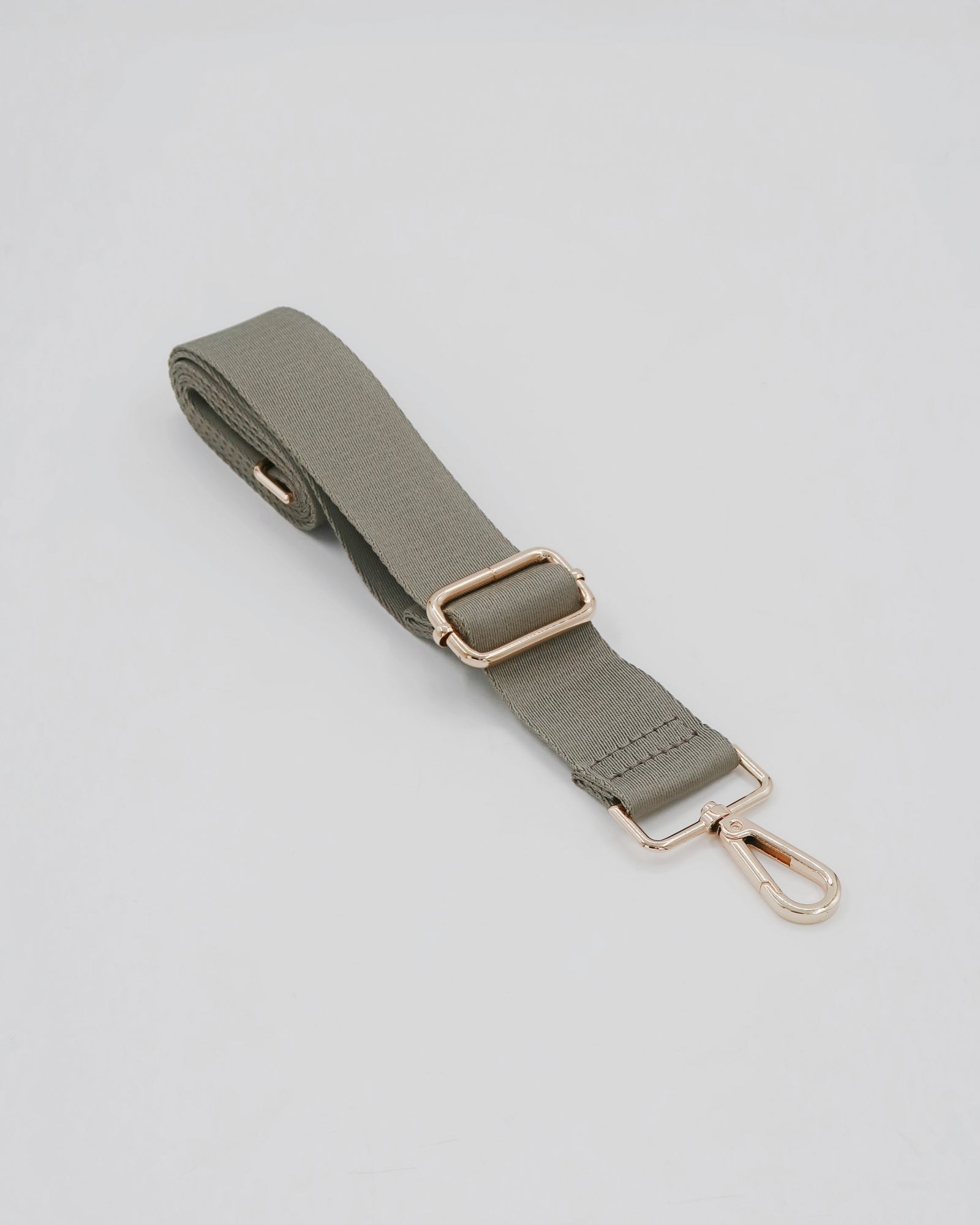 Roman Holiday Bag Strap  - Khaki/Gold