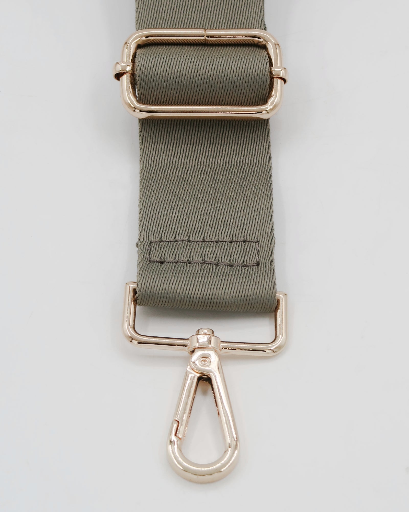 Roman Holiday Bag Strap  - Khaki/Gold