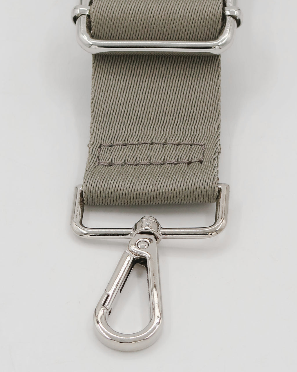 Roman Holiday Bag Strap  - Khaki/Silver