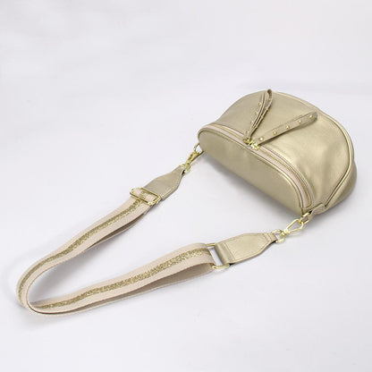 Roman Holiday Bag - Gold/Multi Stripe/ Gold