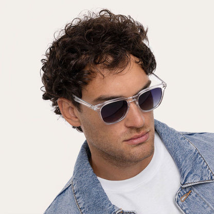 Vestopazzo Barcelona Sunglasses (S001) - Clear