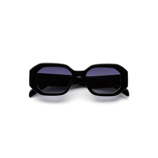 Vestopazzo San Francisco Sunglasses (S037) - Black/Black